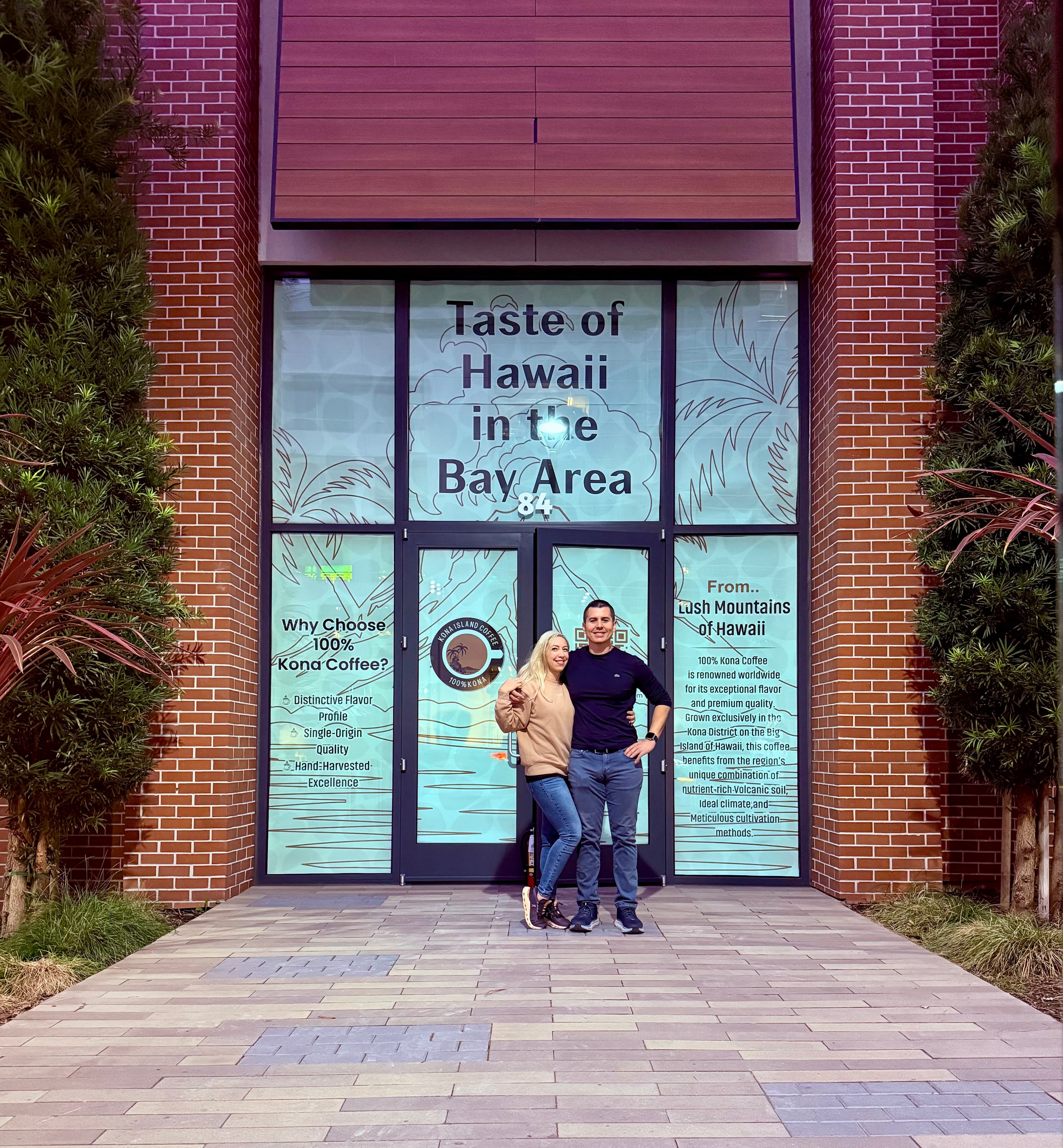 Kona Island Coffee store opening in Mountain View